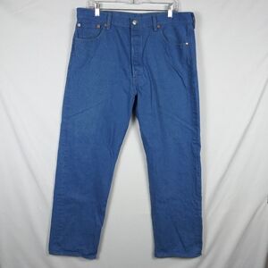 Vintage Levi's 501 XX Men's Blue Jeans Button Fly Relaxed Baggy Size 38 x 32 Y2K